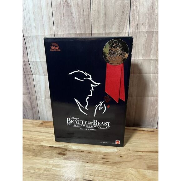 Beauty & Beast on Broadway Belle 19844 Disney Bear & Doll Convention 1998 Barbie - Picture 1 of 10